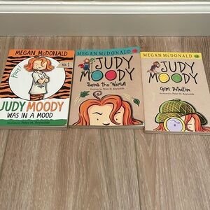 3 Judy Moody books!